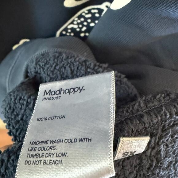 Madhappy Unisex Crewneck Sweatshirt, Sold Out Courage Bagels LA collab Size XS - Picture 4 of 8